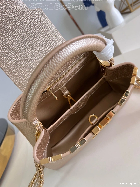 Cheap LOUIS CAPUCINES VUITTON BB-27*18*9CM 0729